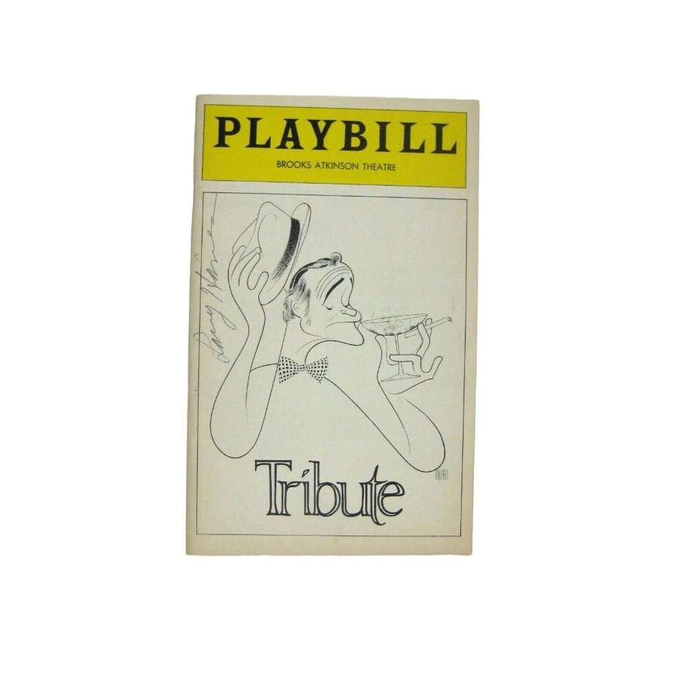 Jack Lemmon Tribute Playbill June 1978 Tresa Hughes Prinz Signed Larry Haines